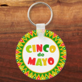Cinco de Mayo Sleutelhanger (Voorkant)