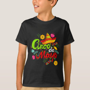 Cinco De Mayo Sombrero Mexicaans Festival Feest 1 T-shirt