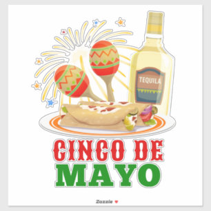 Cinco De Mayo Sticker