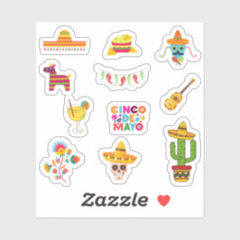 Cinco de Mayo Stickers