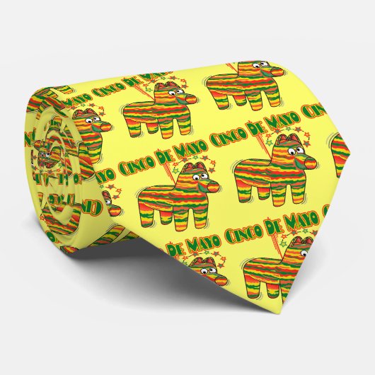 Cinco de Mayo Stropdas (Opgerold)