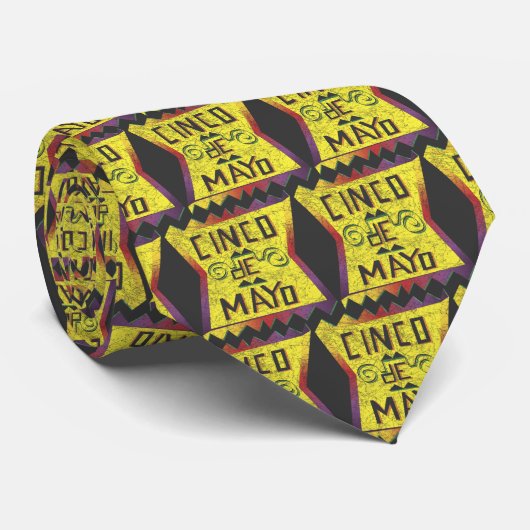 Cinco de Mayo Stropdas (Opgerold)