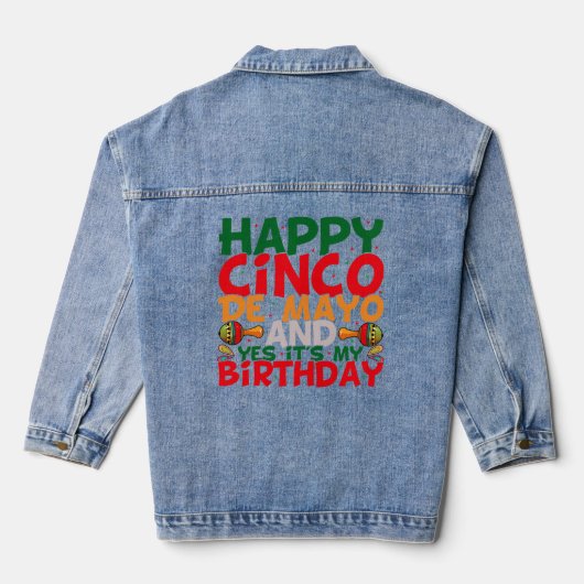 Cinco De Mayo Sublimation T Shirt Design (Verso)