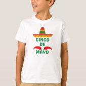 Cinco De Mayo T-Shirt (Voorkant)