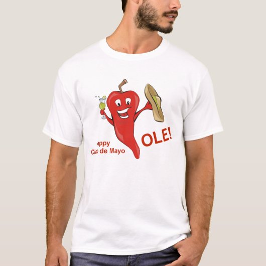 Cinco de Mayo T-Shirt (Voorkant)