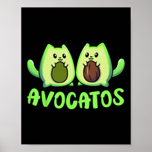 Cinco De Mayo T-shirt Grappige Meow Avogato Kat Av Poster