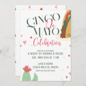 Cinco De Mayo Taco Feest Viering Kaart (Voorkant / Achterkant)
