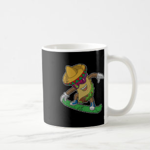 Cinco De Mayo Taco Snowboard Snowboard Mannen Vrou Koffiemok