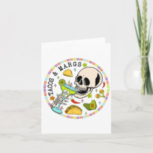 Cinco de Mayo Tacos en Margs Mexicaanse Fiesta Par Kaart