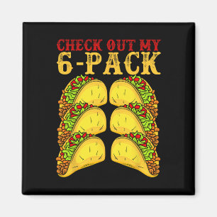 Cinco De Mayo Tacos Liefhebber Gymnast - Kijk naar Magneet