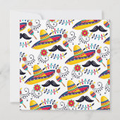 Cinco de Mayo Tequila Folk Invitation (Dos)