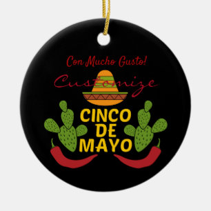 Cinco de Mayo Thunder_Cove Keramisch Ornament