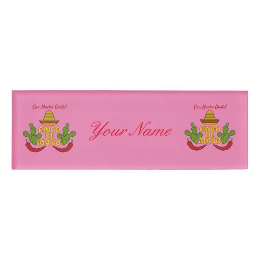 Cinco de Mayo Thunder_Cove Naambadge (Voorkant)