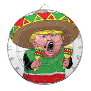 Cinco de Mayo trump Dartbord