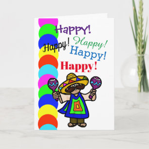 Cinco de Mayo Verjaardag Kaart