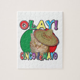 Cinco de Mayo Vlag van Mexico Legpuzzel