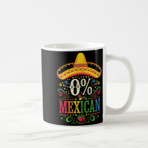 Cinco de mayo voor vrouwen 0% Mexicaans Koffiemok