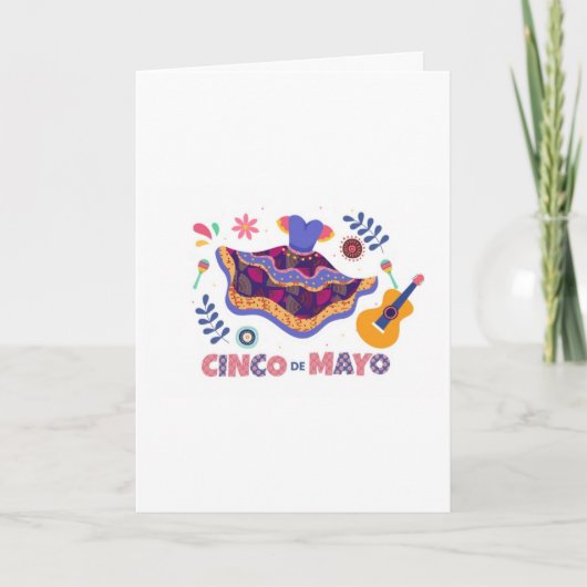 Cinco de Mayo! Wenskaart Kaart (Voorkant)