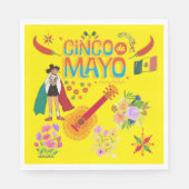 Cinco De Mayo yellow Servet (Voorkant)