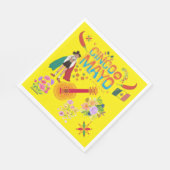 Cinco De Mayo yellow Servet (Hoek)