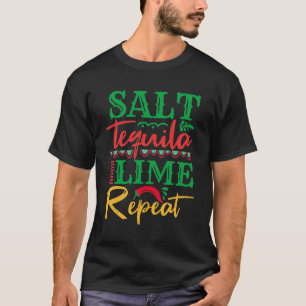 Cinco de Mayo - zout tequila limoen herhalen T-shirt