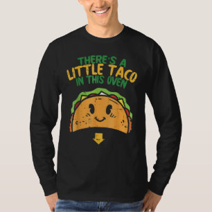 Cinco de Mayo Zwangerschap Theres Taco in deze Ove T-shirt