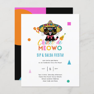 Cinco de Meowo Fun Fiesta 5 mei Cat Theme