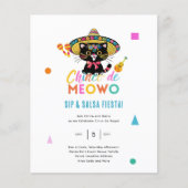 Cinco De Meowo Plezier Feestje 5 mei Kat Thema (Voorkant)