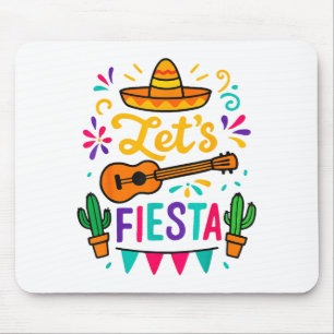 Cinco Mayo Laten We Feest Vier Baby Meisje Jongen  Muismat