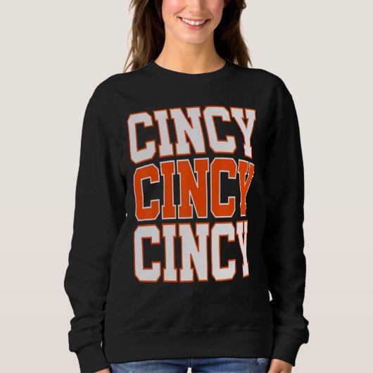CINCY 'NATI Cincinnati OH Matching Family Couple T Trui (Voorkant)