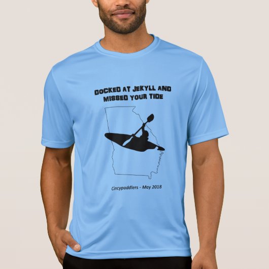 Cincypaddlers Jekyll Island trip shirt (Voorkant)