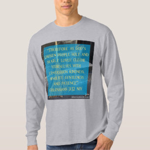 Cinderella Colossians 3:12 Shirt met lange mouwen