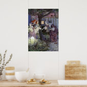 Cinderella en Fairy Godmoeder - Millicent Sowerby Poster (Keuken)