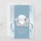Cinderella Fairy Tale Princess Sweet 16 Birthday Kaart (Achterkant)