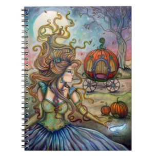 Cinderella Fantasy Art van Molly Harrison Notitieboek
