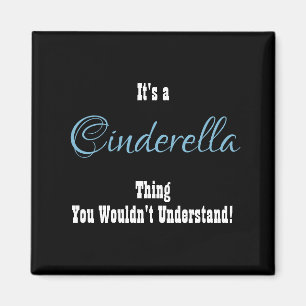 Cinderella Magnet Magneet