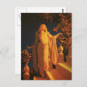 Cinderella, Maxfield Parrish Briefkaart (Voorkant / Achterkant)