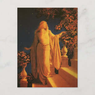 Cinderella, Maxfield Parrish Briefkaart