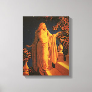 Cinderella, Maxfield Parrish Canvas Afdruk