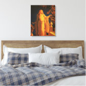 Cinderella, Maxfield Parrish Canvas Afdruk (Insitu (Slaapkamer))