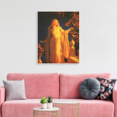Cinderella, Maxfield Parrish Canvas Afdruk (Insitu (Woonkamer))