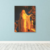 Cinderella, Maxfield Parrish Canvas Afdruk (Insitu (Houten vloer))