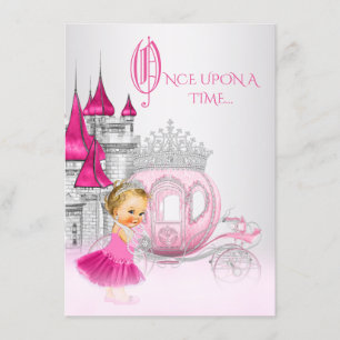 Cinderella Once Upon a Time Prinses Verjaardag Kaart
