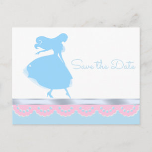 Cinderella Princess Bewaar de datum Briefkaarten