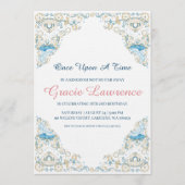 Cinderella princess birthday invitations (Devant)
