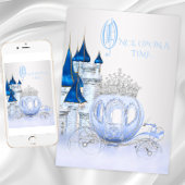 Cinderella Princess Birthday Kaart