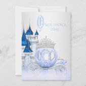 Cinderella Princess Birthday Kaart (Voorkant)