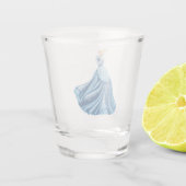 Cinderella Shot Glass Glas (Achterkant)