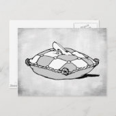 Cinderella Slipper  Art Briefkaart (Voorkant / Achterkant)