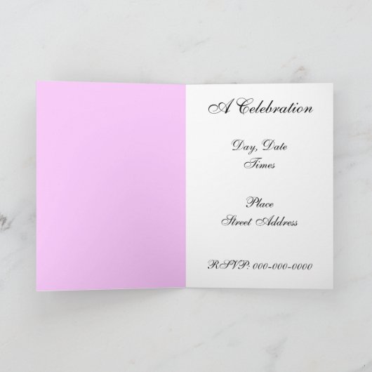 Cinderella Slipper Fairytale Art Invitation person (Intérieur)